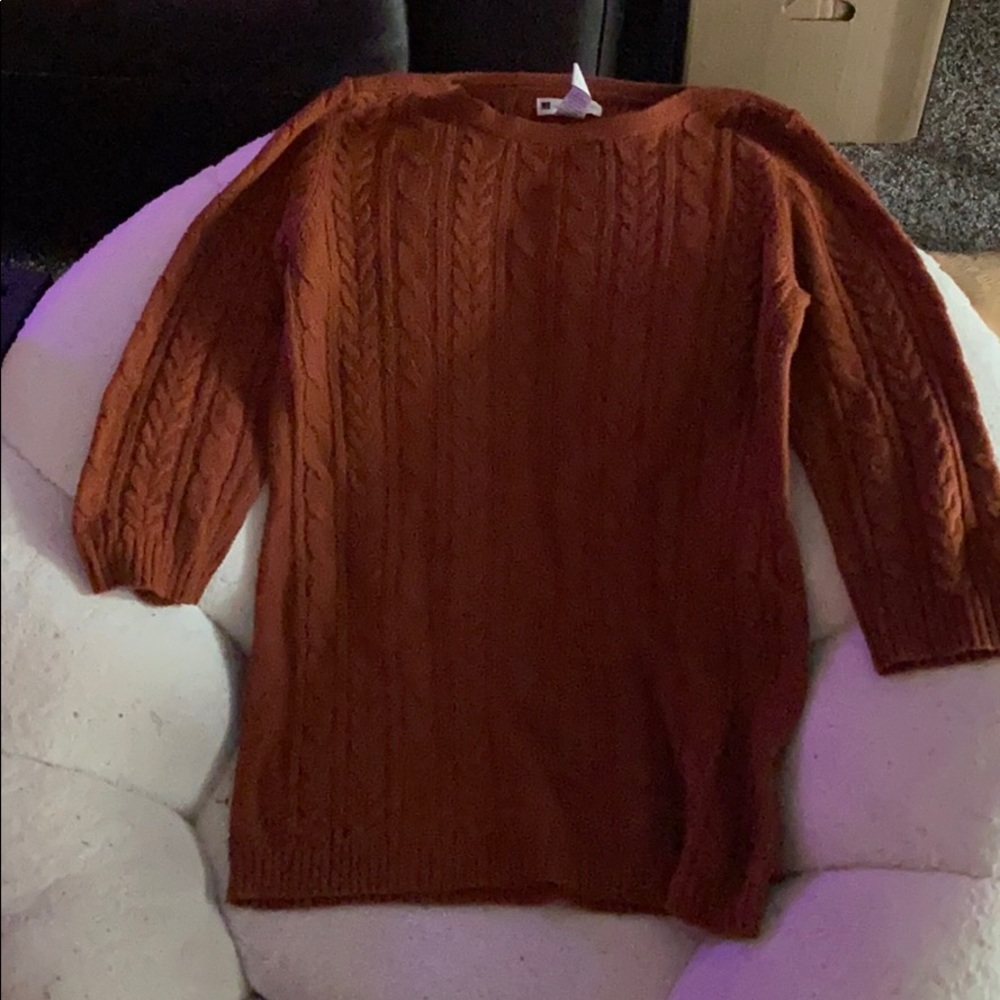 comfortable and cute sweater dress